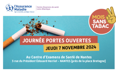 Mois sans tabac : Journée Portes Ouvertes au Centre d’Examen de Santé